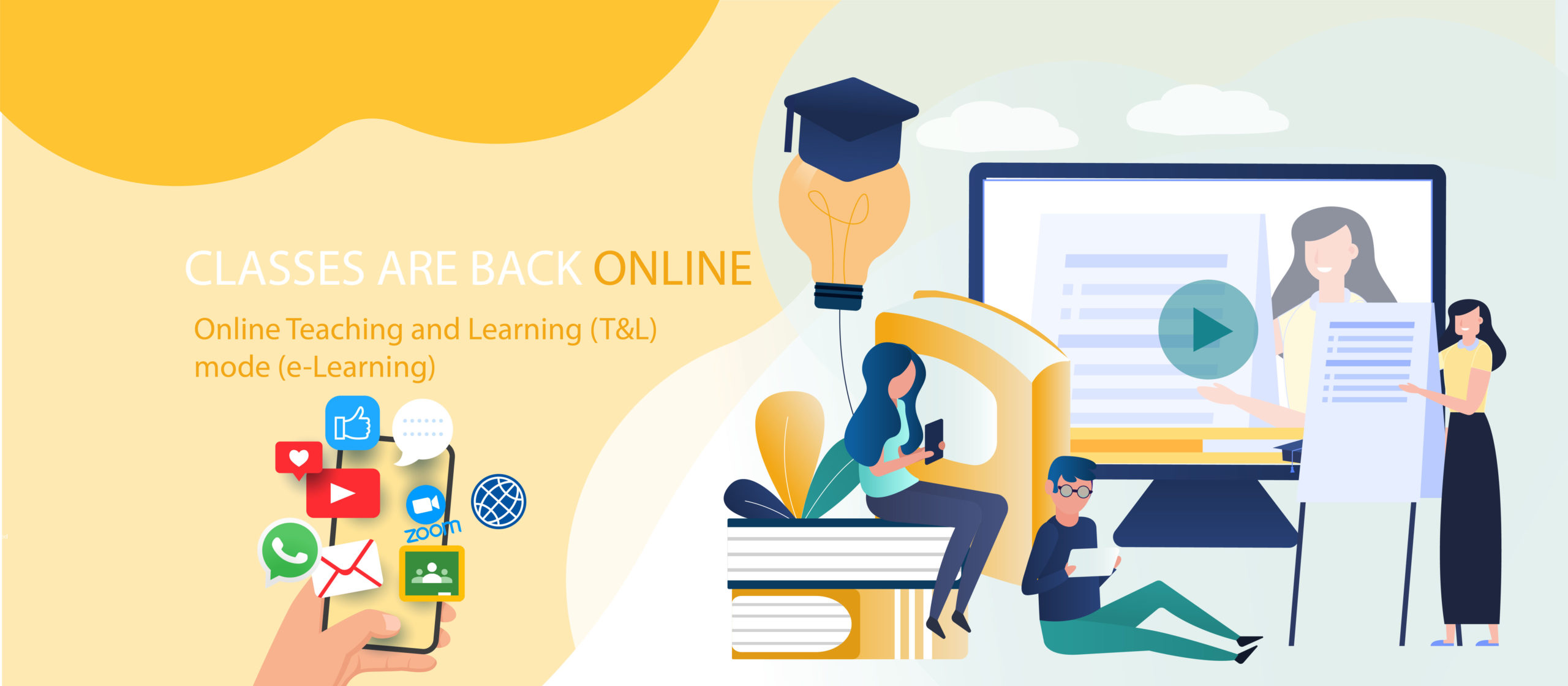Online Teaching and Learning (T&L) mode (e-Learning)