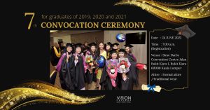 CONVOCATION CEREMONY FOR GRADUATES OF 2019, 2020 AND 2021