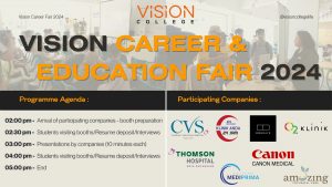 Exciting Opportunities Await at Vision College’s Career and Education Fair! – Health Science