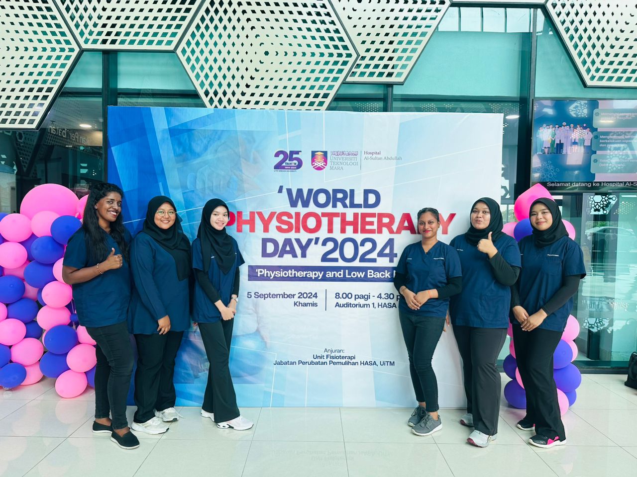 World Physiotherapy Day event organized by UiTM