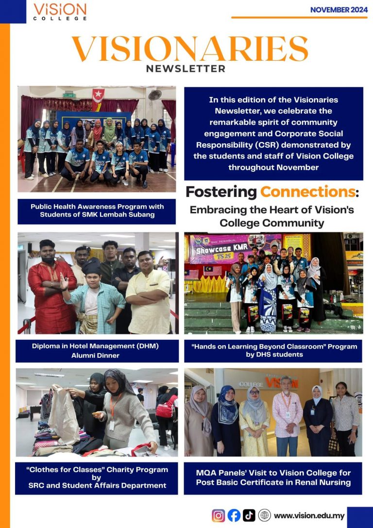 Visionaries Newsletter — November 2024