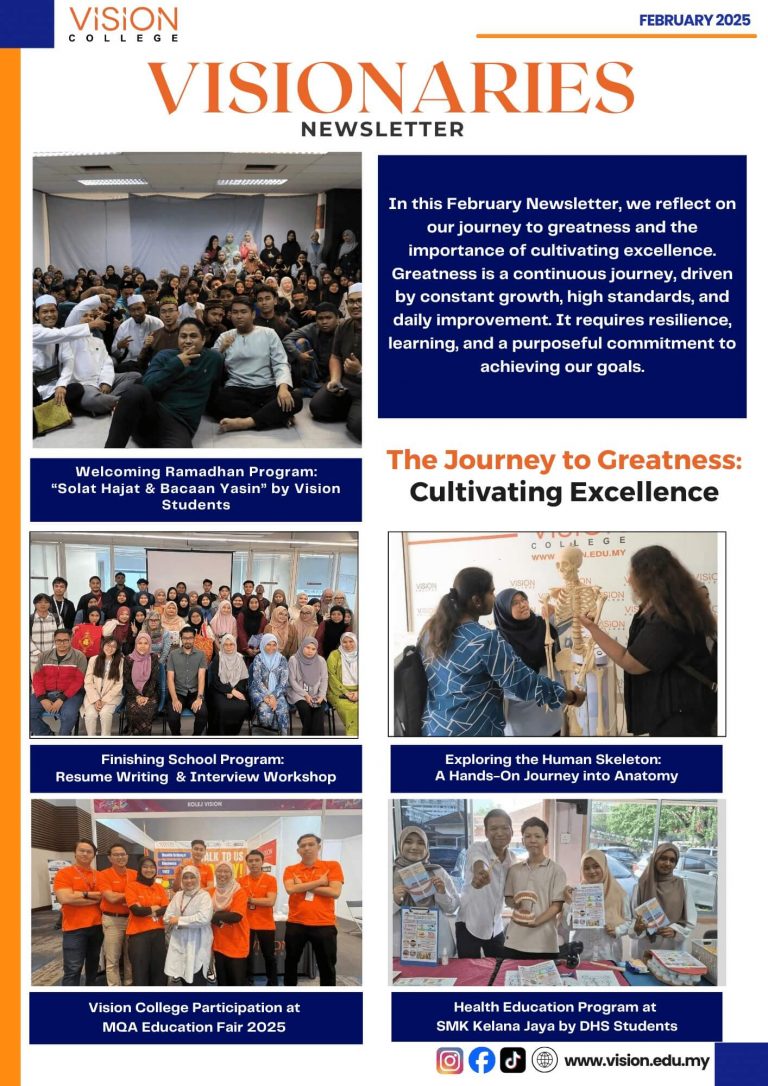 Visionaries Newsletter — February 2025