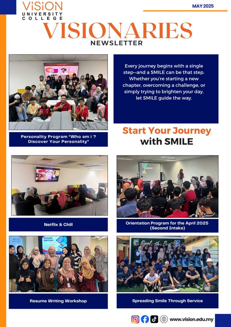 Visionaries Newsletter — May 2025