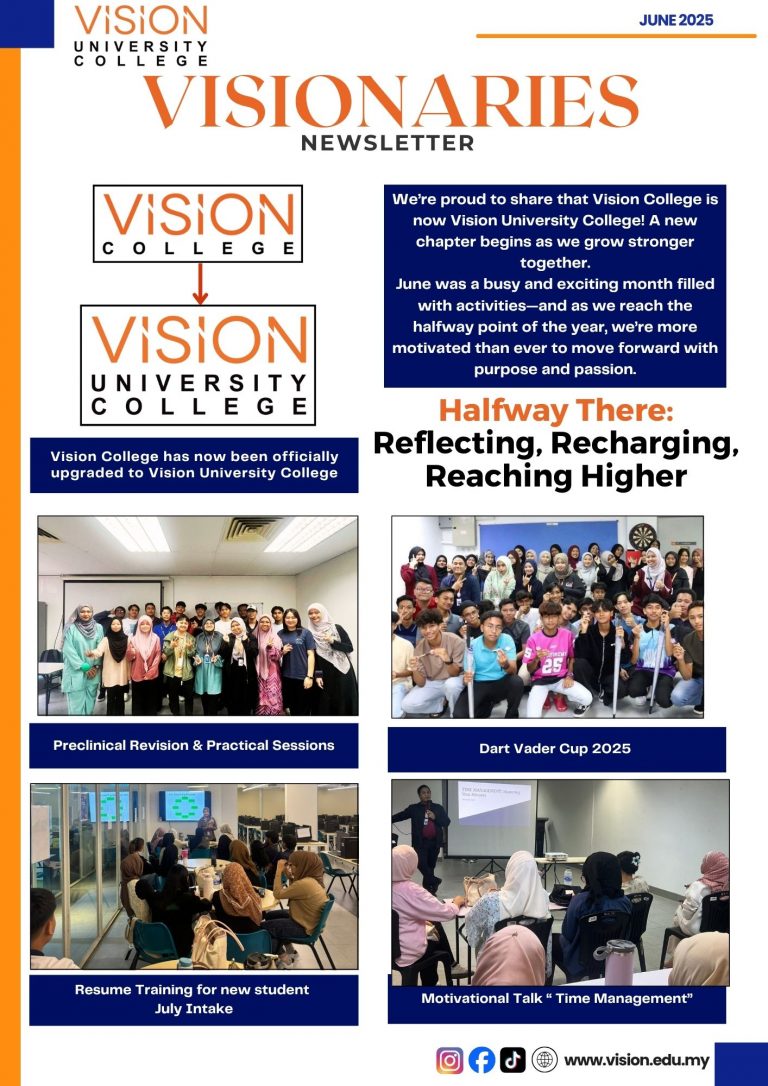 Visionaries Newsletter — June 2025