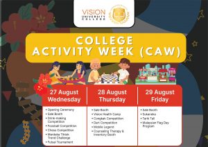 College Activity Week (CAW) 2025 – Vision University College