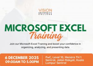 💻 Microsoft Excel Training 2025 — Empowering Students with Essential Digital Skills
