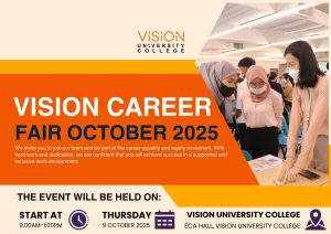 🎉✨ You’re Invited! Vision Career & Education Fair 2025 ✨🎉