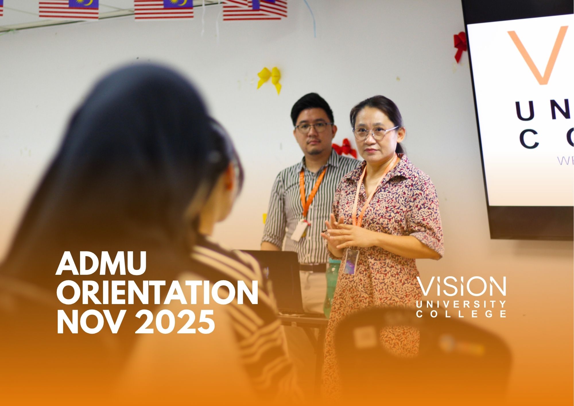 Vision Welcome Students for November 2025 Intake