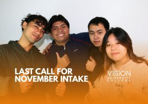 Last Call For November Intake
