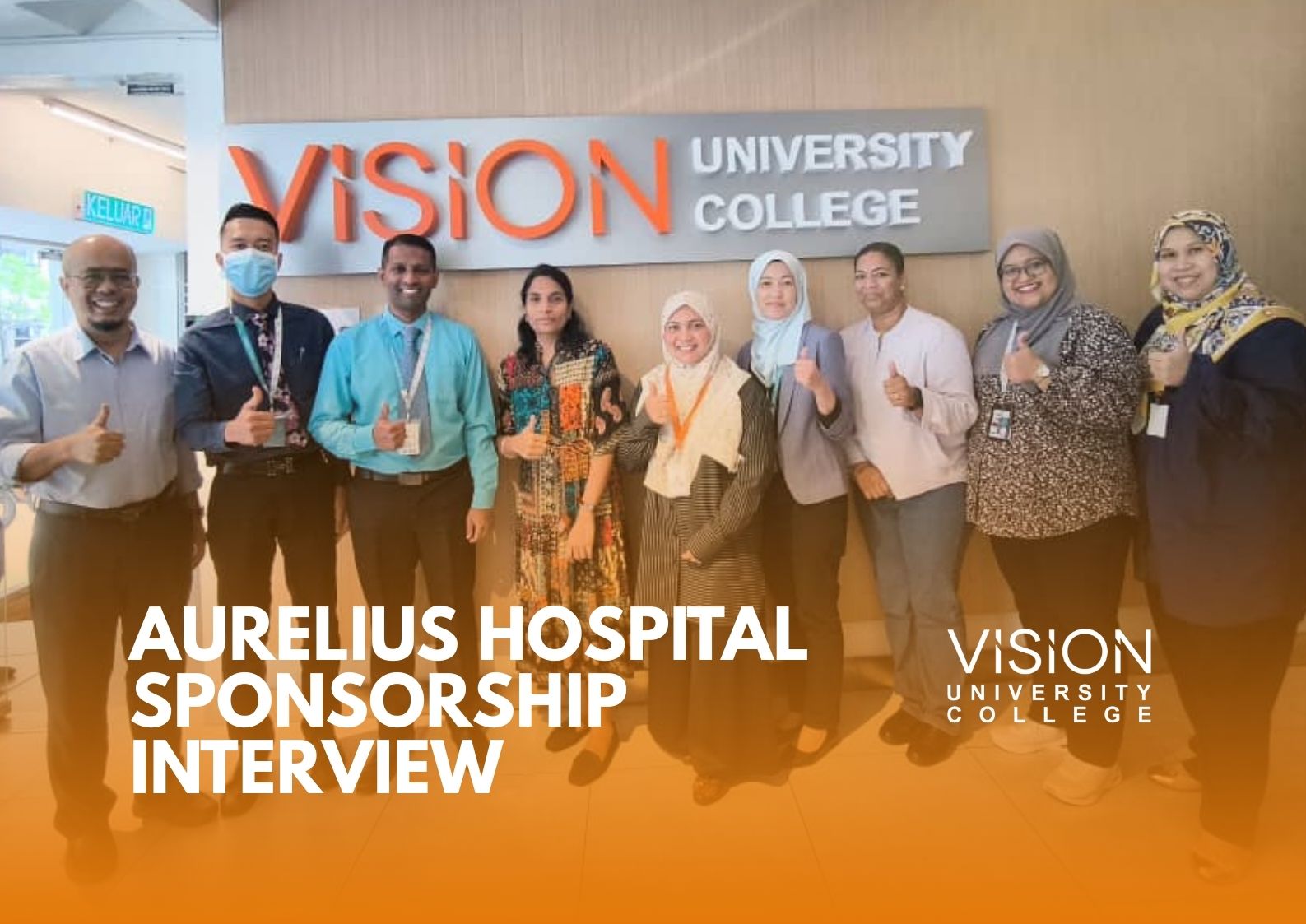 Aurelius Hospital Sponsorship Interviews