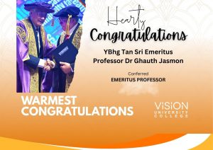 🎓✨ Heartfelt Congratulations to YBhg. Tan Sri Emeritus Professor Dr. Ghauth Jasmon ✨🎓