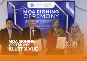 MOA signing ceremony: KLUST x VUC