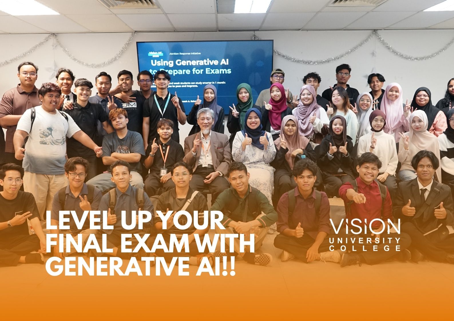 Level up your final exam with Generative AI!!