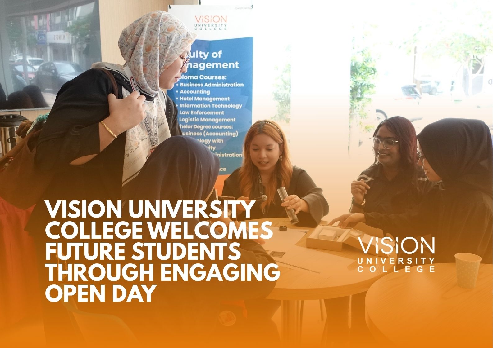 Vision University College Welcomes Future Students Through Engaging Open Day