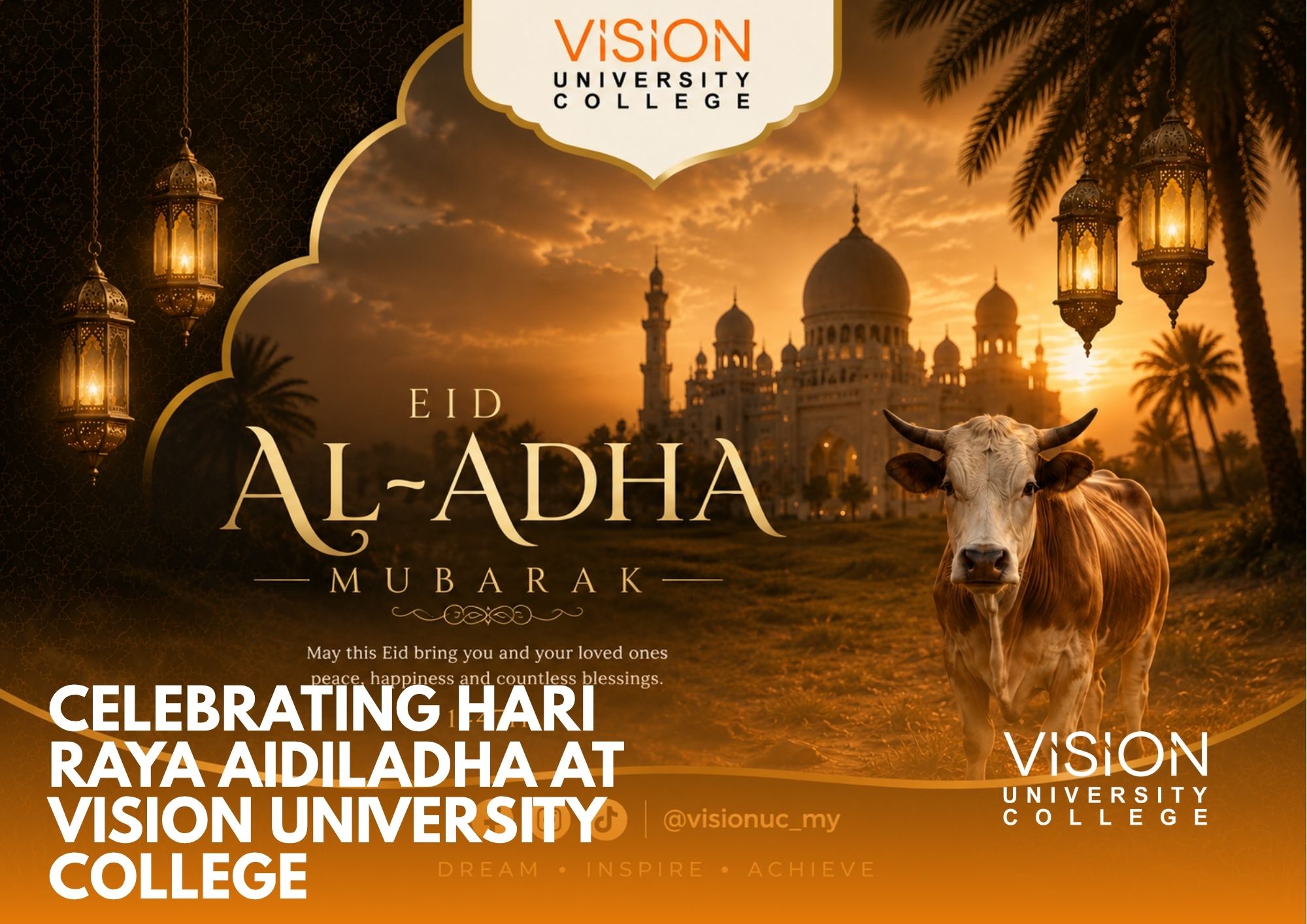 Celebrating Hari Raya Aidiladha at Vision University College