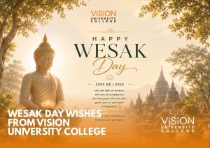 Wesak Day Wishes from Vision University College