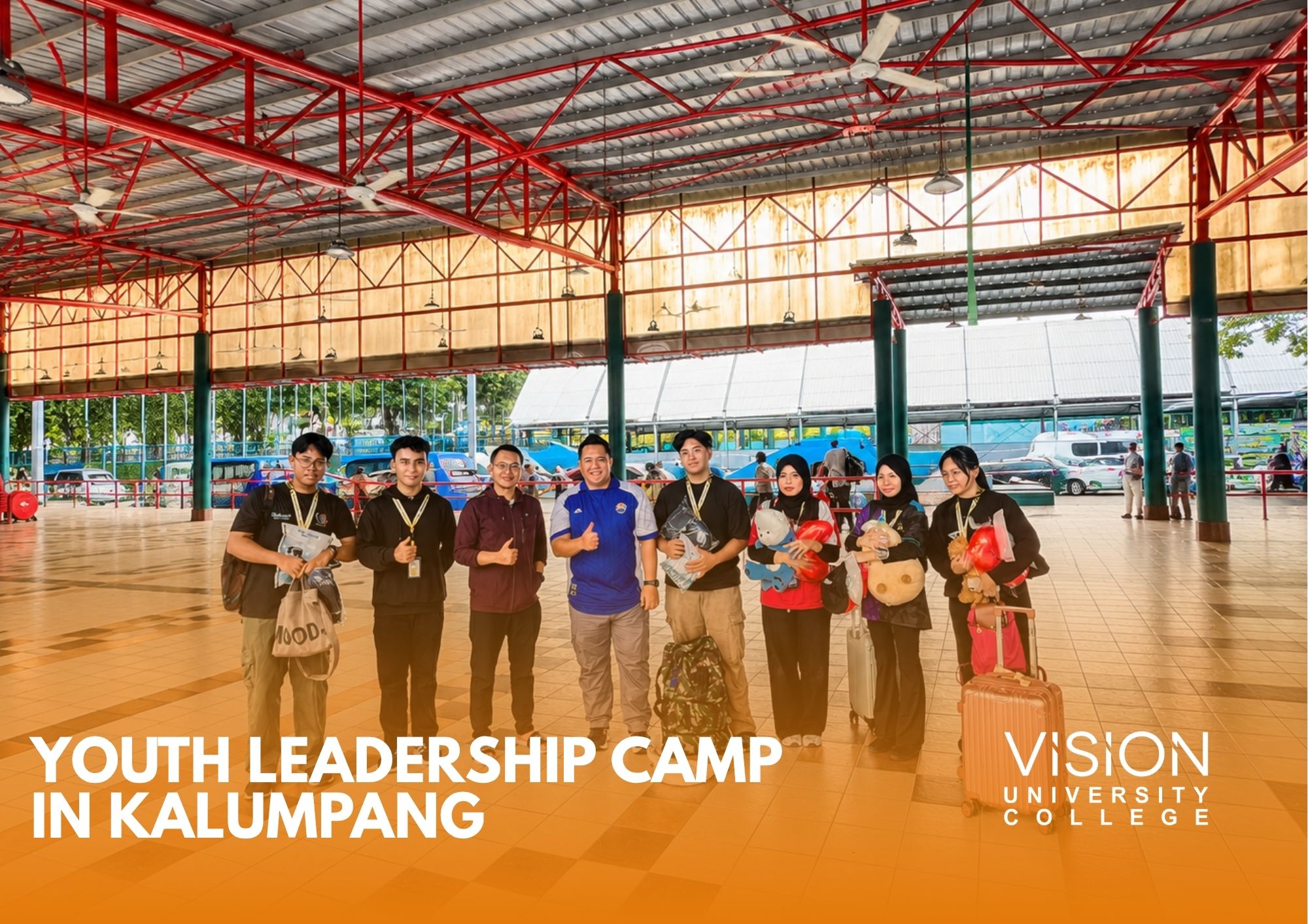 Vision University College Students Participate in MBPJ Youth Leadership Camp