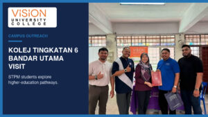 Read more about the article From STPM to Higher Education: Vision University College Connects with Bandar Utama Students