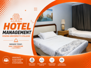 Read more about the article Building Future Hospitality Leaders with Vision University College’s Diploma in Hotel Management