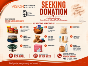 Read more about the article V4U 1.0 Donation Drive Invites the Vision Community to Support Food For Gelandangan