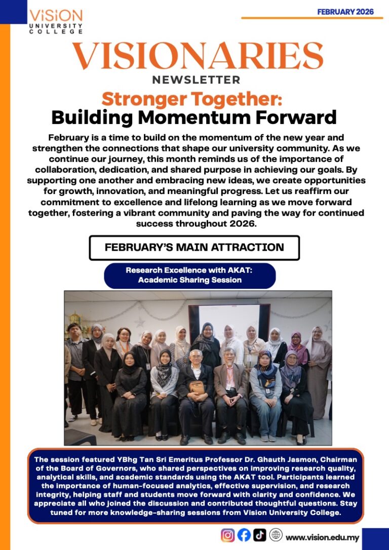 Visionaries Newsletter — February 2026