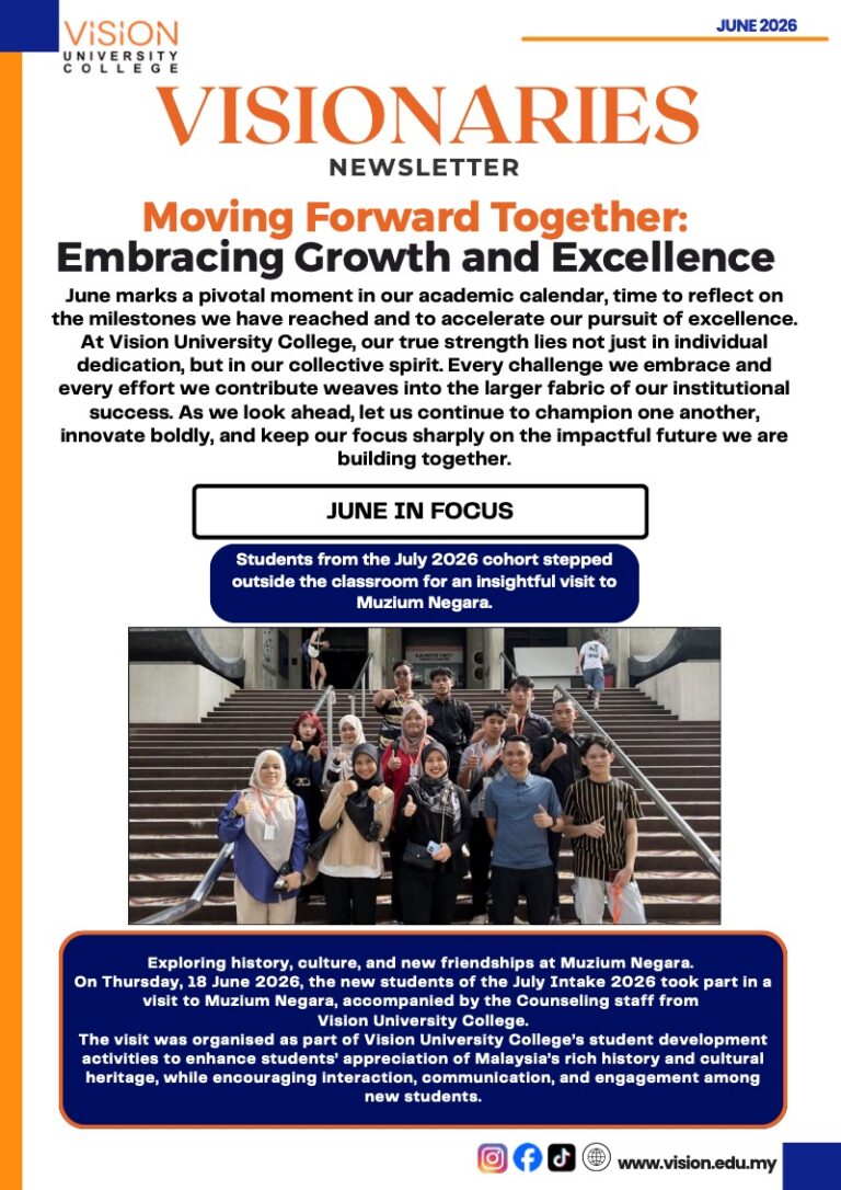 Visionaries Newsletter — June 2026