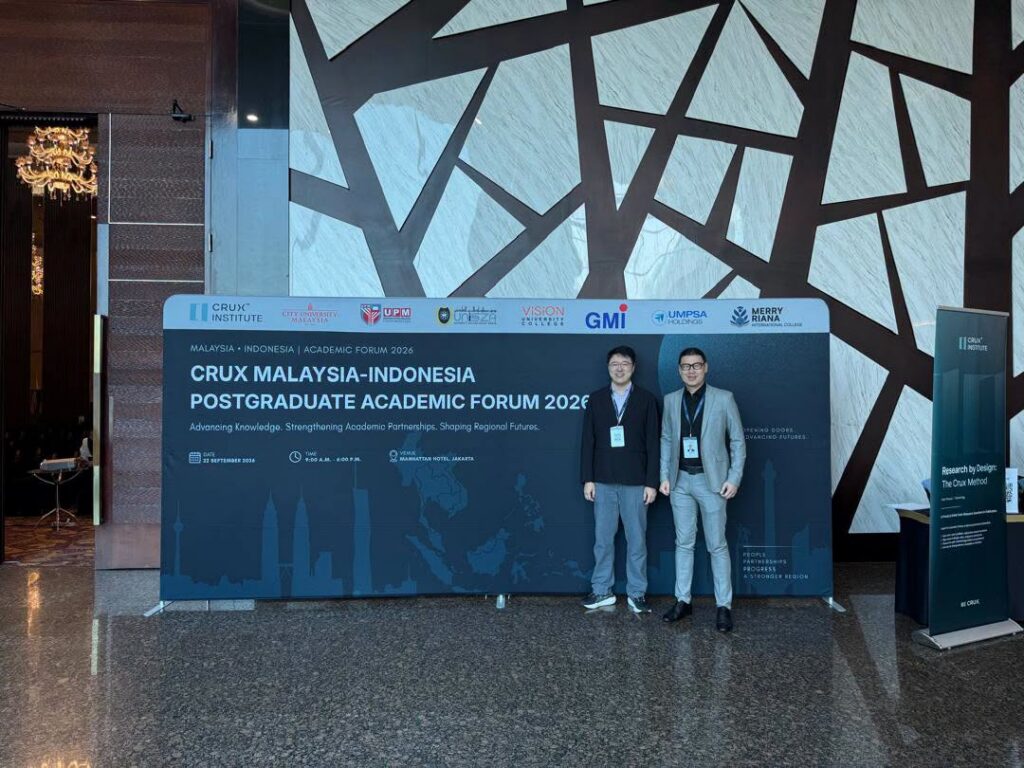 Vision University College Director attending postgraduate academic and research events in Indonesia