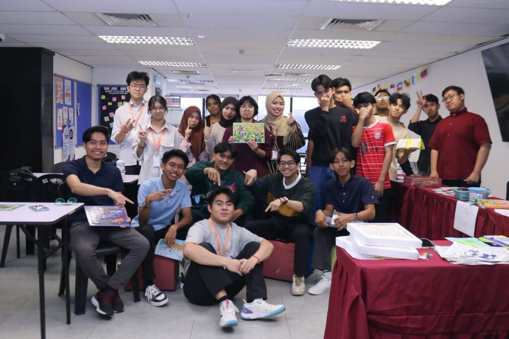 Vision Mindscape Day 1 student well-being activities at Vision University College